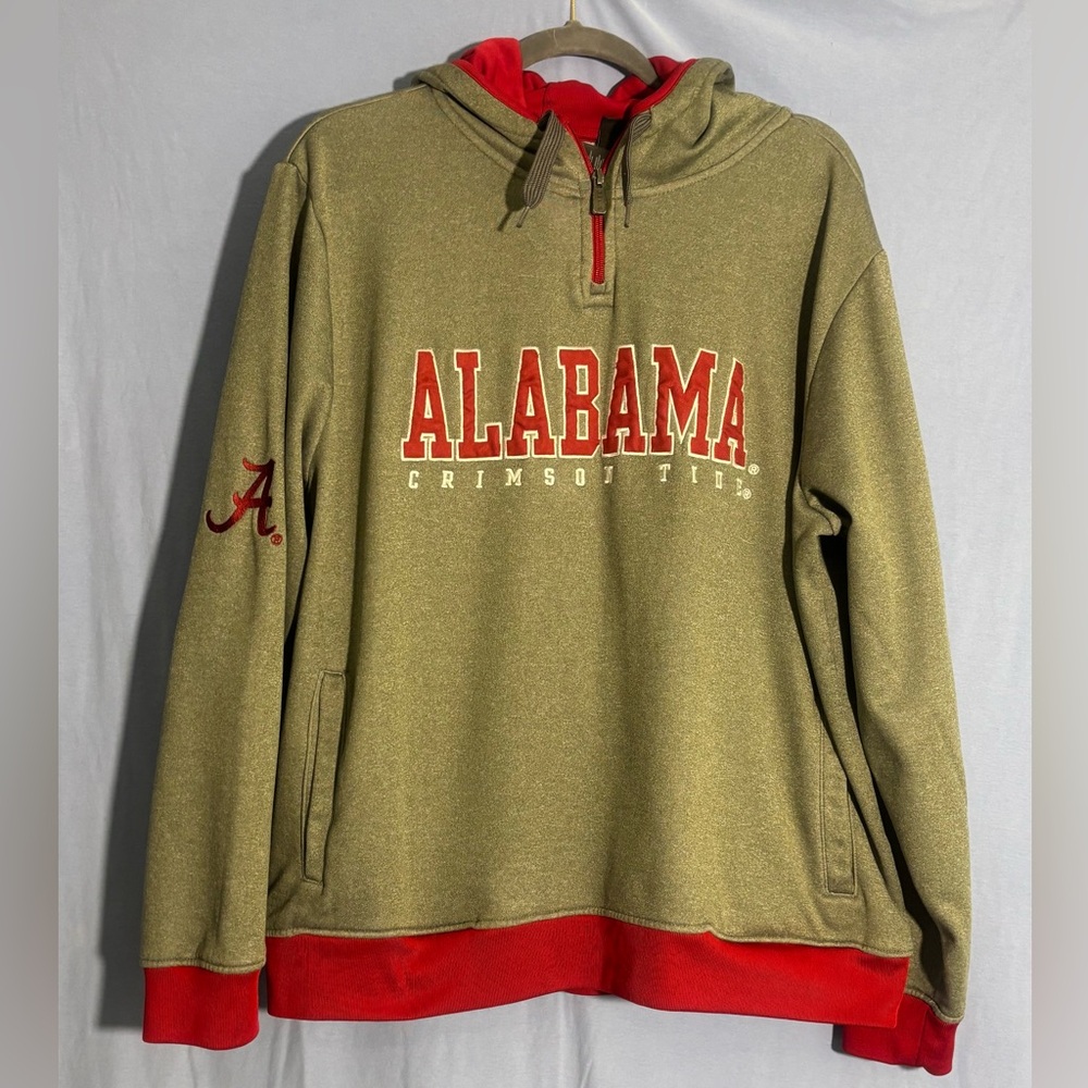 Alabama Gen 2 Crimson Tide 1/4 Zip Hoodie Size XL